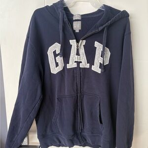 GAP Blue Classic Hoodie Jacket